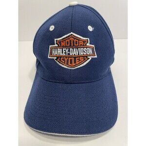 Harley-Davidson Dark Blue Cap with Logo Adjustable